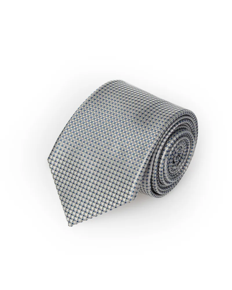 The Bostonians Γραβάτα Dobby 3TIE0319|B023GY|T00 Ασημί