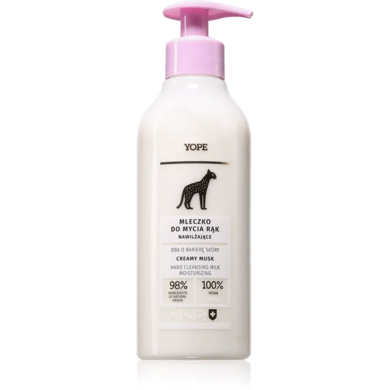 Yope Creamy Musk υγρό σαπούνι για τα χέρια με ενυδατικό αποτέλεσμα 300 ml