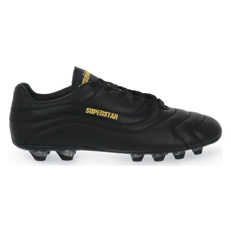 Ποδοσφαίρου Pantofola d'Oro SUPERSTAR LC CANGURO NERO PU