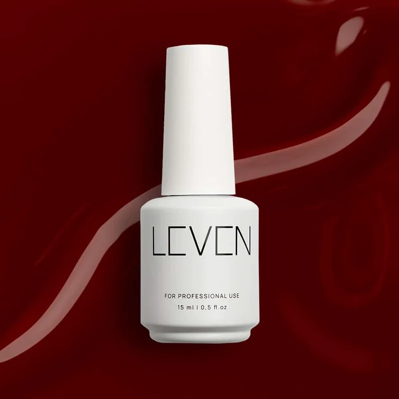 Leven | Ημιμόνιμο βερνίκι 15ml no. 246 Hot Sauce