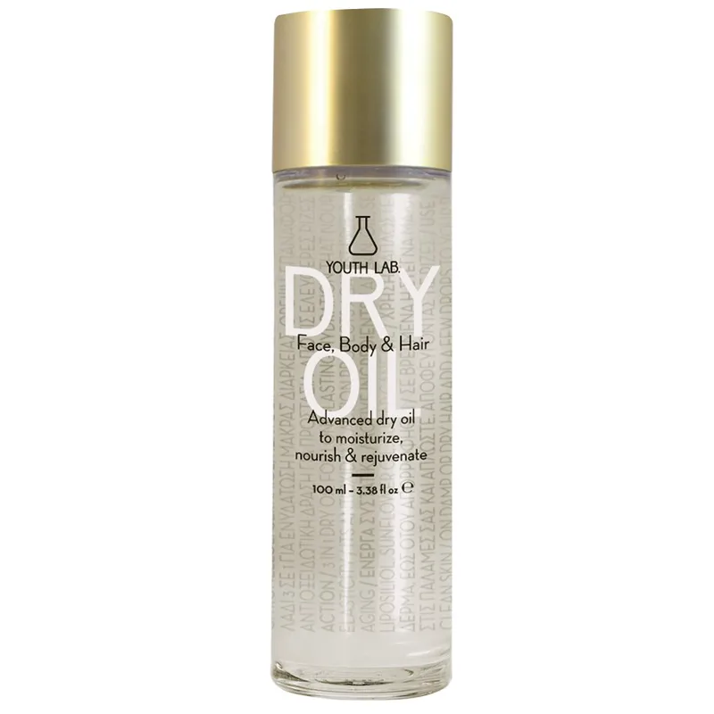 Youth Lab Nourish & Rejuvenate Face, Body & Hair Dry Oil Ενυδατικό, Θρεπτικό & Αναζωογονητικό Ξηρό Λάδι για Πρόσωπο, Σώμα & Μαλλιά 100ml