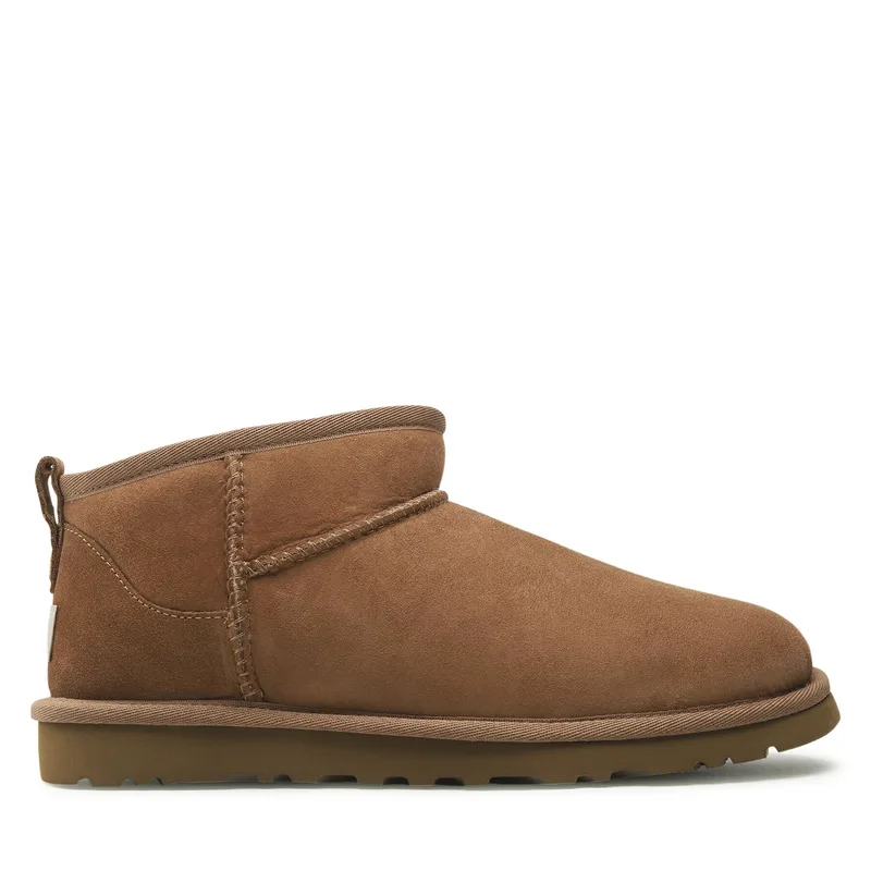 Μπότες Χιονιού Ugg M Classic Ultra Miini 1137391 Καφέ