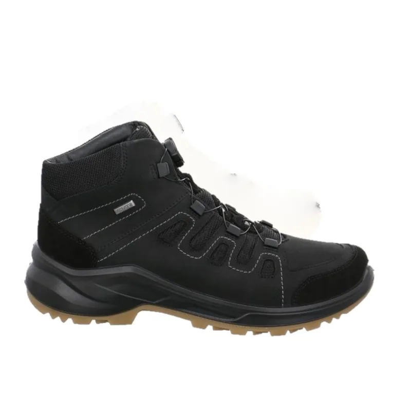 Jomos 462997799000 Ανατομικό Δερμάτινο Casual Comfort Μποτάκι Μαύρο