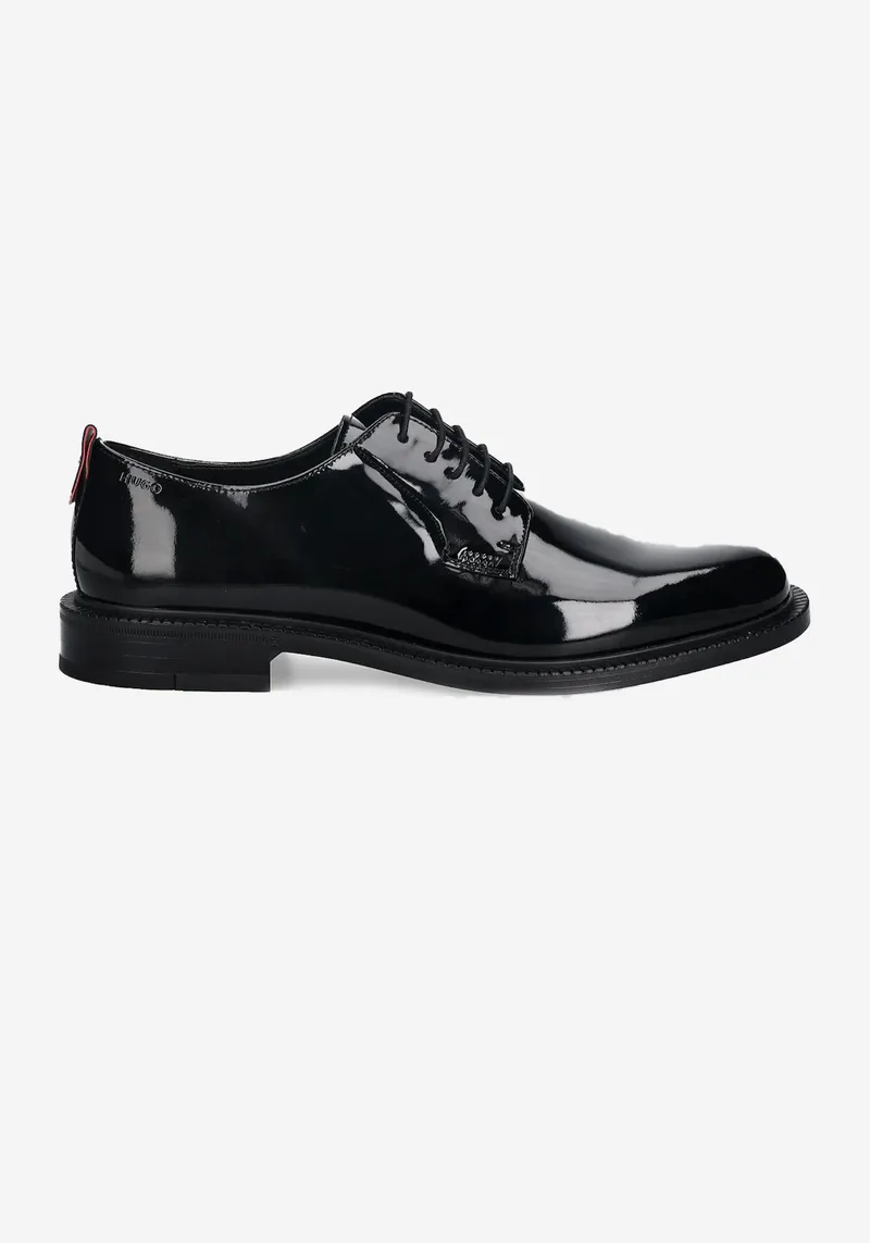 HUGO Δερμάτινα Παπούτσια της σειράς Lysander - 50552608 001 Black
