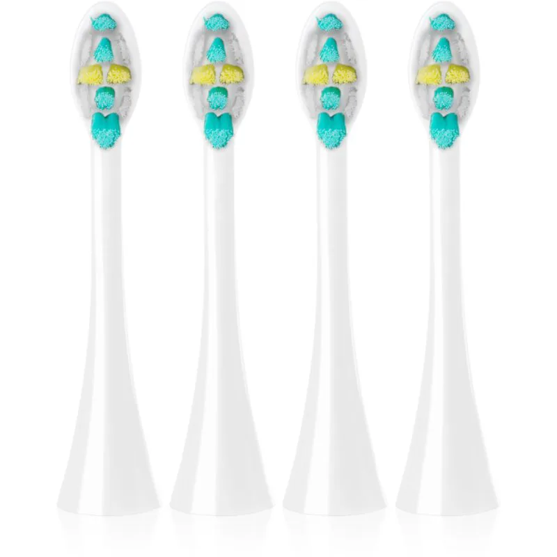 Concept Perfect Smile 3D Daily Clean ZK0070 ανταλλακτική κεφαλή για sonic οδοντόβουρτσα White ZK7010 4 τμχ