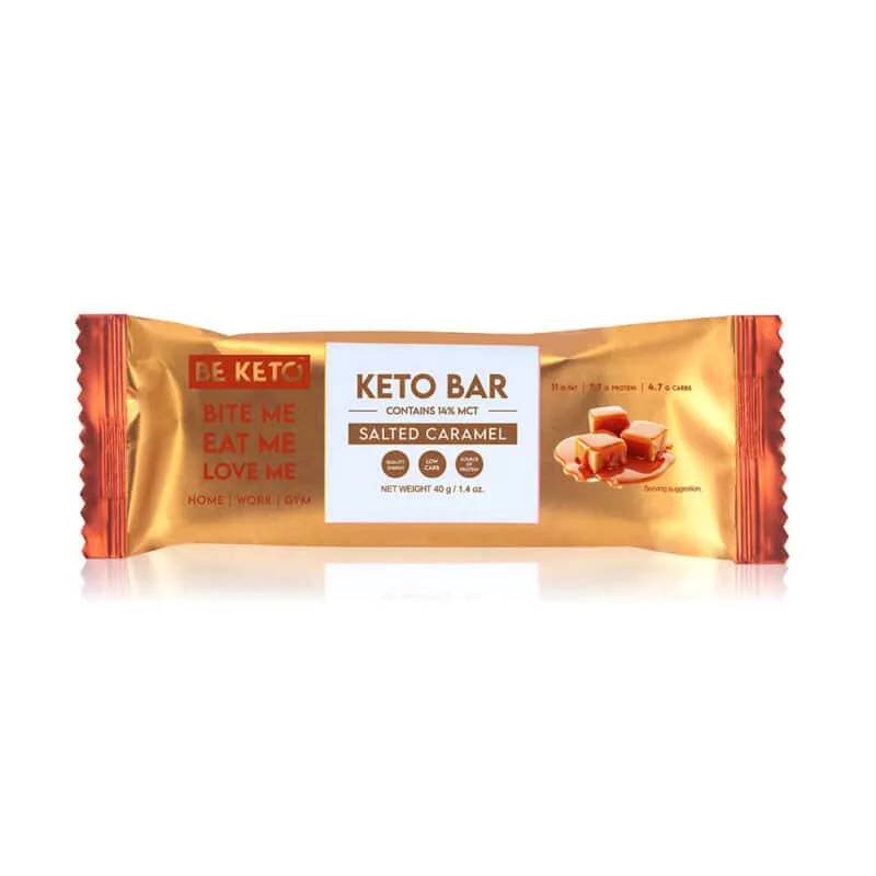 Beketo Κέτο Μπάρα Αλατισμένη Καραμέλα (40g)