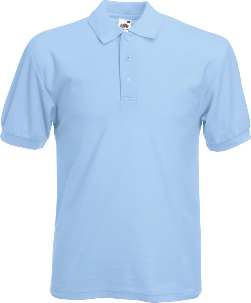 Ανδρική Μπλούζα Polo 63-402-0 Fruit of the Loom Sky Blue