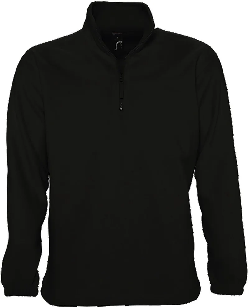 Unisex φλις μπλούζα Ness SOLS 56000 Black