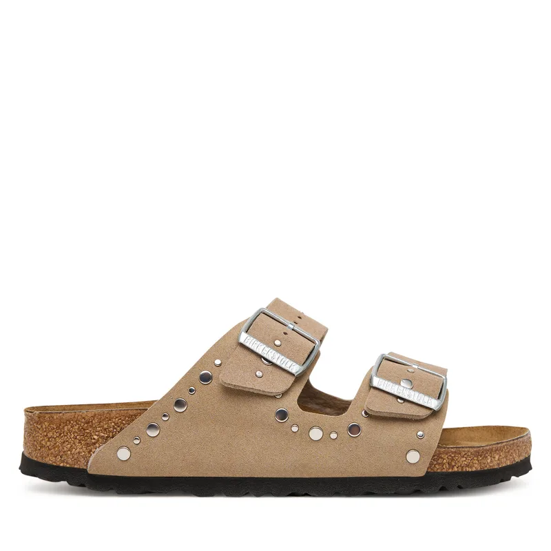Παντόφλες Birkenstock Arizona Rivet 1031708 D Μπεζ