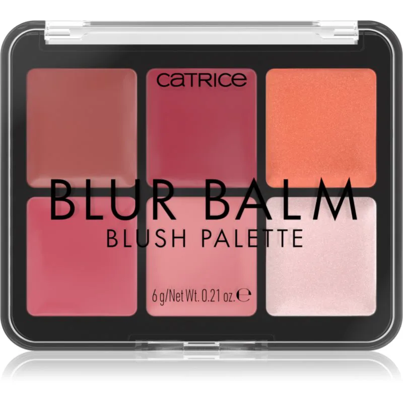 Catrice Blur Balm παλέτα με ρουζ απόχρωση 010 Blush Blindness 6 γρ