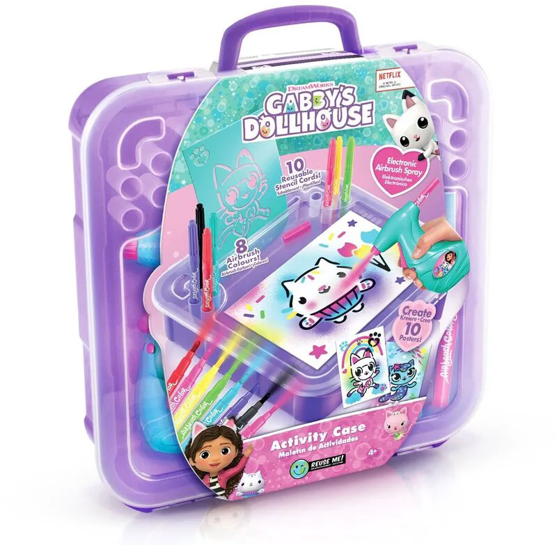 Canal Gabby's Dollhouse Αερογράφος Art Case (GAB024)
