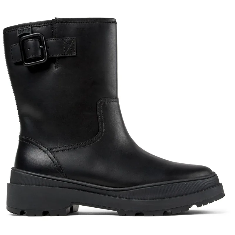 CAMPER Brutus Trek - Μπότες Για Γυναικεία - Μαύρο, Μέγεθος 39, Smooth leather