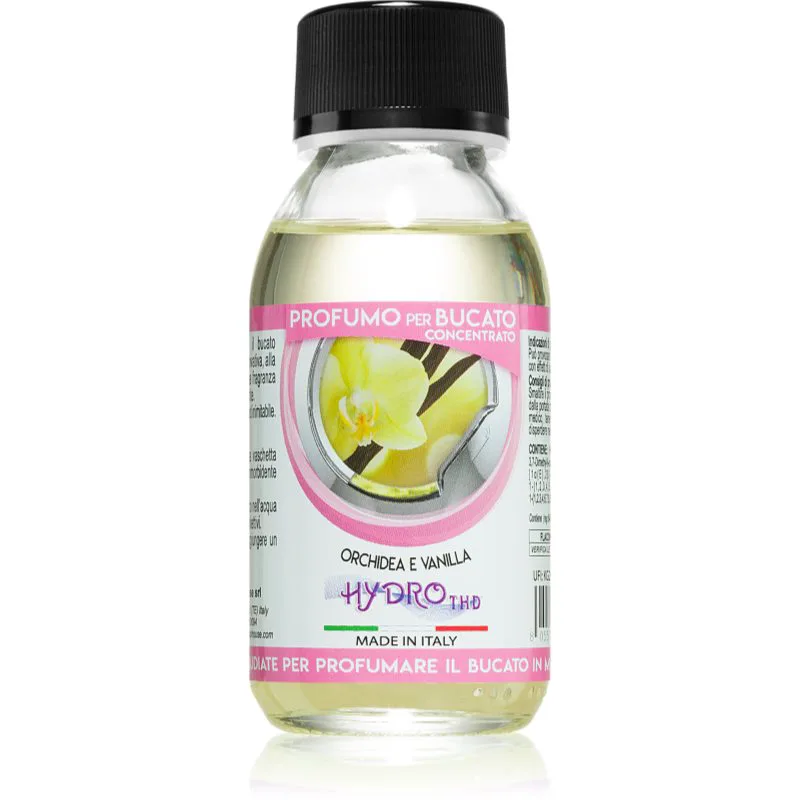 THD Profumo Lavatrice Orchidea e Vanilla συμπυκνωμένο άρωμα για πλυντήρια ρούχων 100 ml