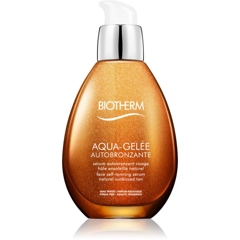 Biotherm Aqua-Gelée Autobronzante ορός αυτομαυρίσματος για πρόσωπο 50 ml