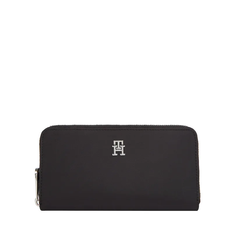 Γυναικείο Πορτοφόλι Μαύρο Tommy Hilfiger AW0AW15642-BDS