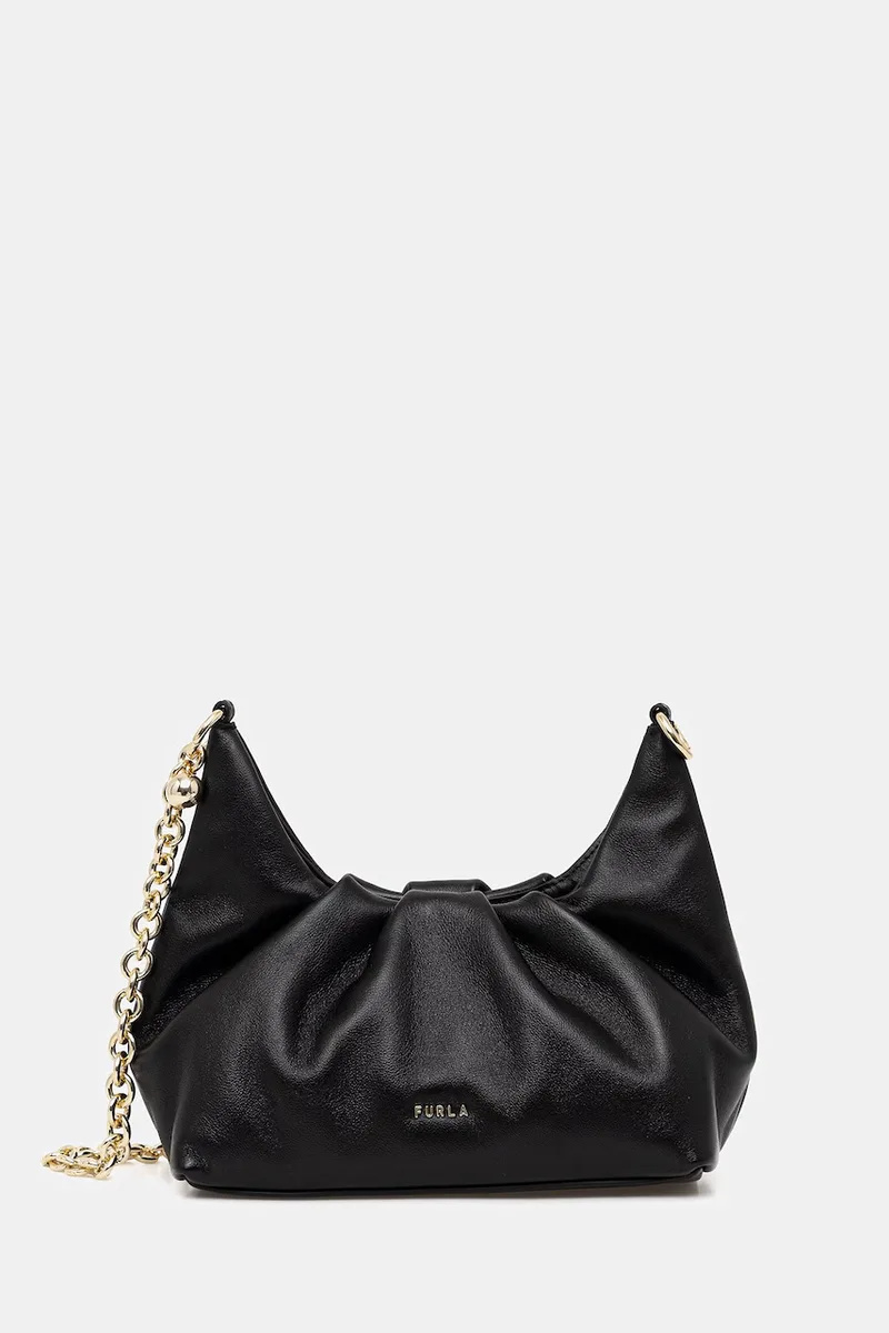 Furla τσάντα χιαστί γυναικεία δερμάτινη Delia Mini Shoulder