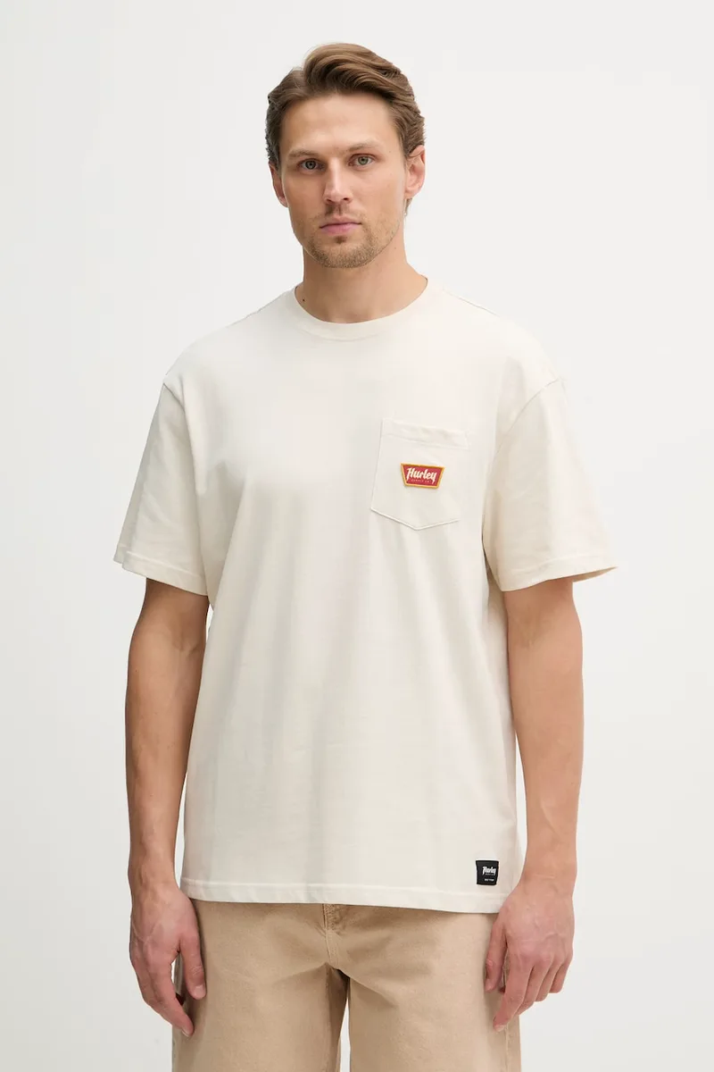 Hurley t-shirt ανδρικό με βαμβάκι