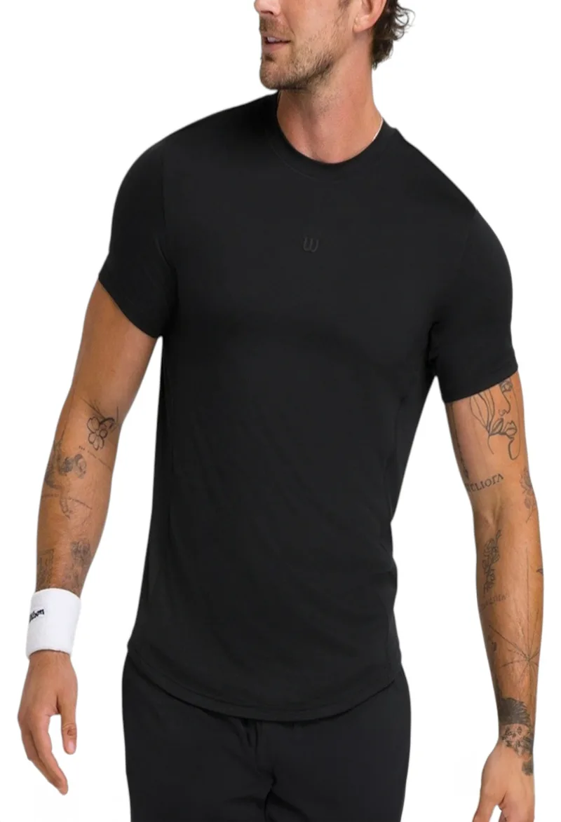 Μπλούζα Κοντομάνικη Wilson Everyday Performance Tee WM00011431BKA-BLACK Ανδρικό