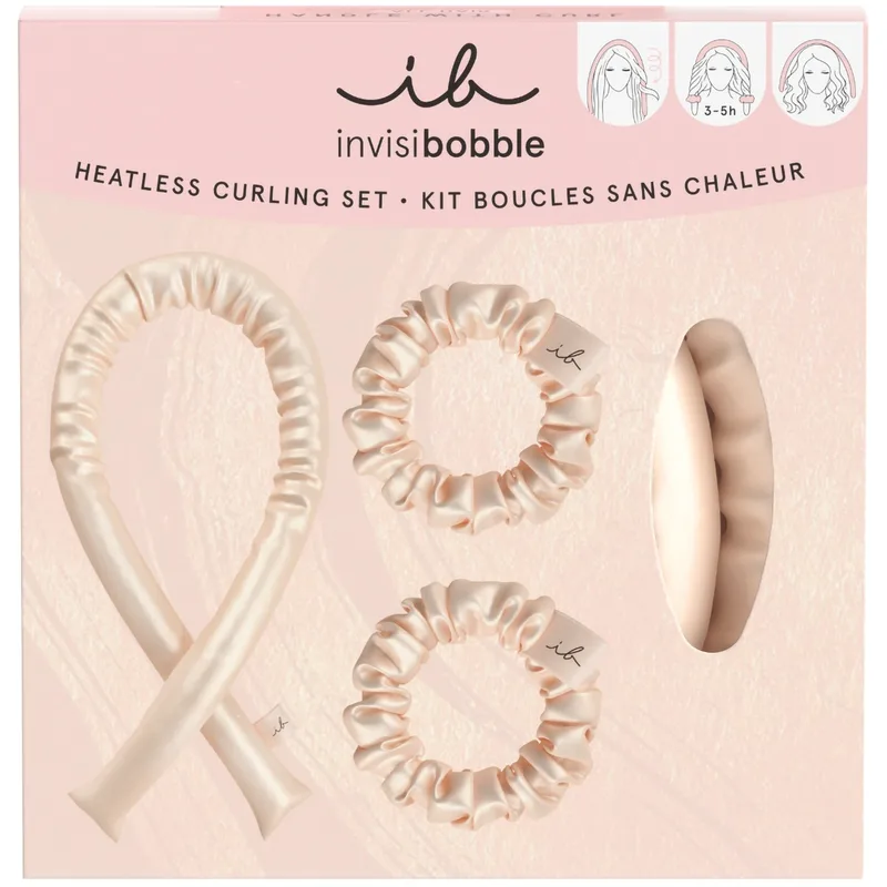 Invisibobble Handle with Curl Heatless Curling Set Σετ Μαλλιών για Μπούκλες Χωρίς τη Χρήση Θερμότητας