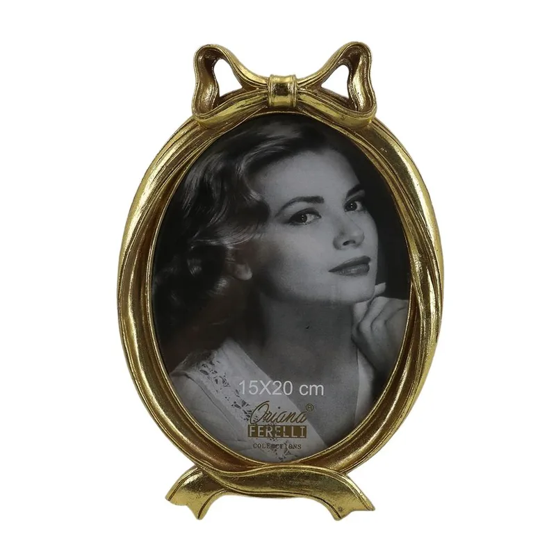 Κορνίζα Polyresin Χρυσή 15x20εκ. Oriana Ferelli® XL23117168 (Υλικό: Polyresin, Χρώμα: Χρυσό ) - Oriana Ferelli - XL23117168