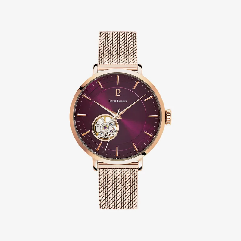 Ρολόγια Pierre Lannier Wrist Watch Automatic 307F988 Rose Χρυσό Universal