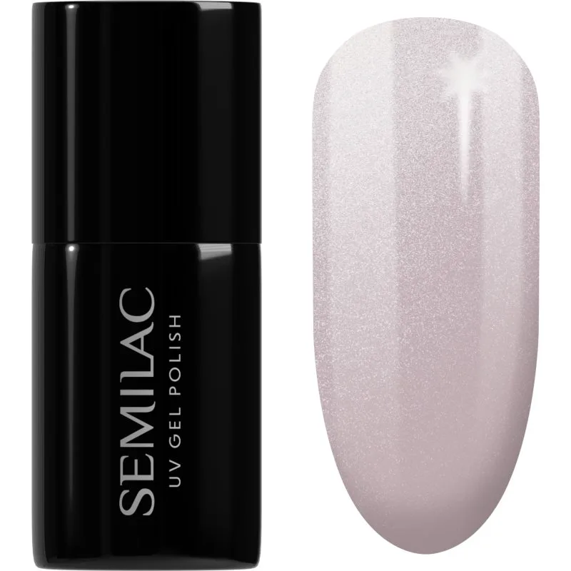 Semilac UV Hybrid Wedding Pearls τζελ βερνίκι νυχιών απόχρωση 236 Peach Pearl 7 ml
