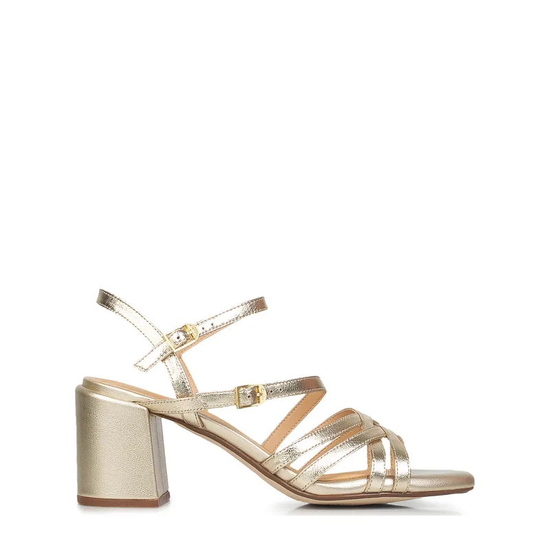 Πέδιλα-Σανδάλια γυναικεία Clarks Χρυσό 26185896 Ezoria Strap 262
