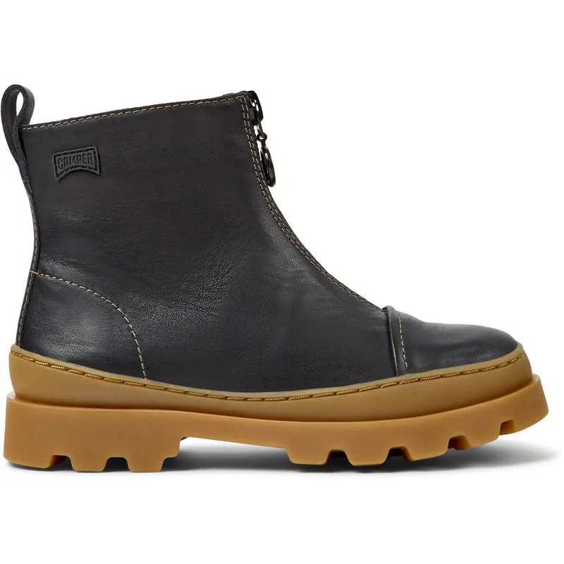 CAMPER Brutus - Μπότες Για Κορίτσια - Μαύρο, Μέγεθος 31, Smooth leather