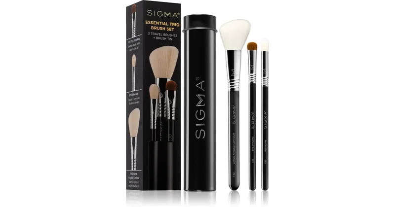 Sigma Beauty Essential 4-Piece Mini Face Brush Kit