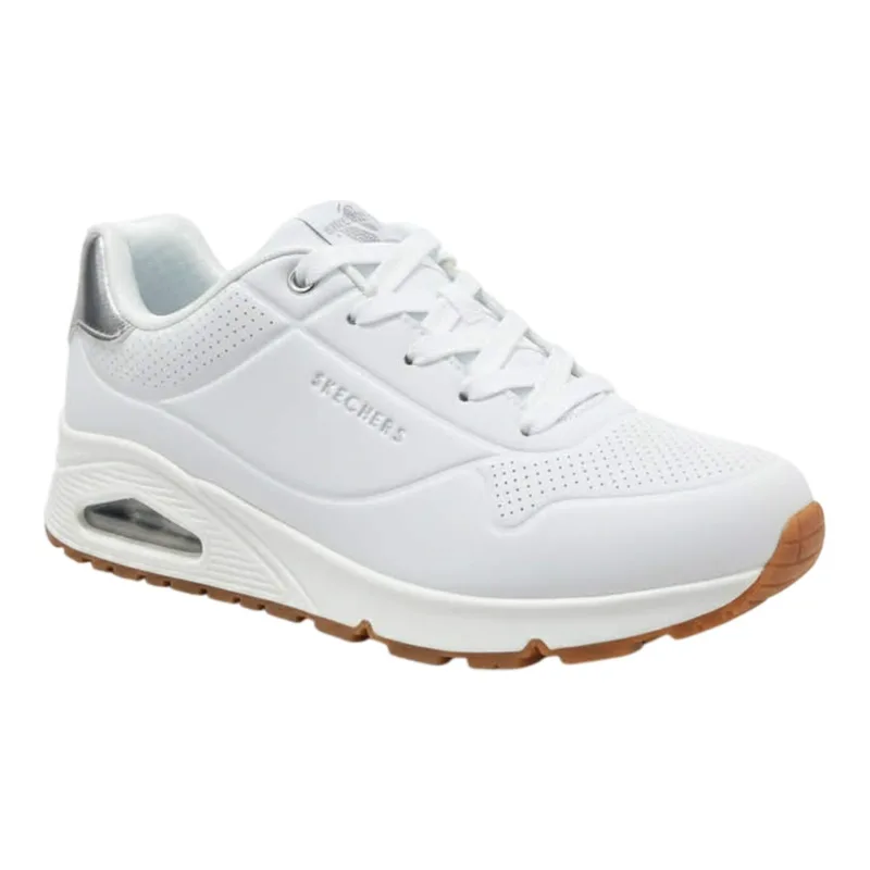 Skechers Γυναικεία Αθλητικά UNO GEN1 SHIMMER AWAY 310545L/WSL Λευκό