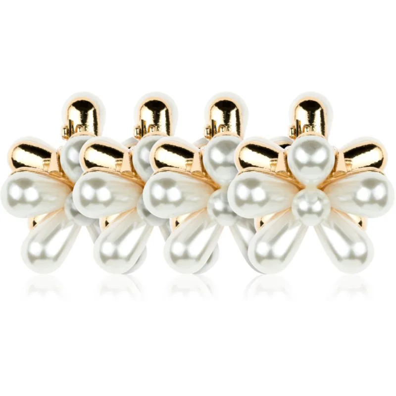 invisibobble Clipstar Pearly Flower αξεσουάρ μαλλιών μέγεθος S 4 τμχ