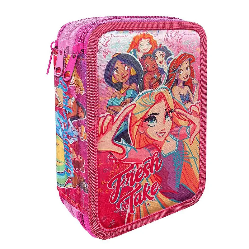 Κασετίνα Τριπλή Γεμάτη Princess 12,5x7x19,5εκ. Disney 50-2794 - Disney - 50-2794