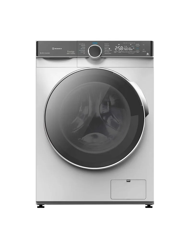 MORRIS WIW-11530PG Πλυντήριο Ρούχων 10kg με Ατμό 1500 Στροφών WIW-11530PG
