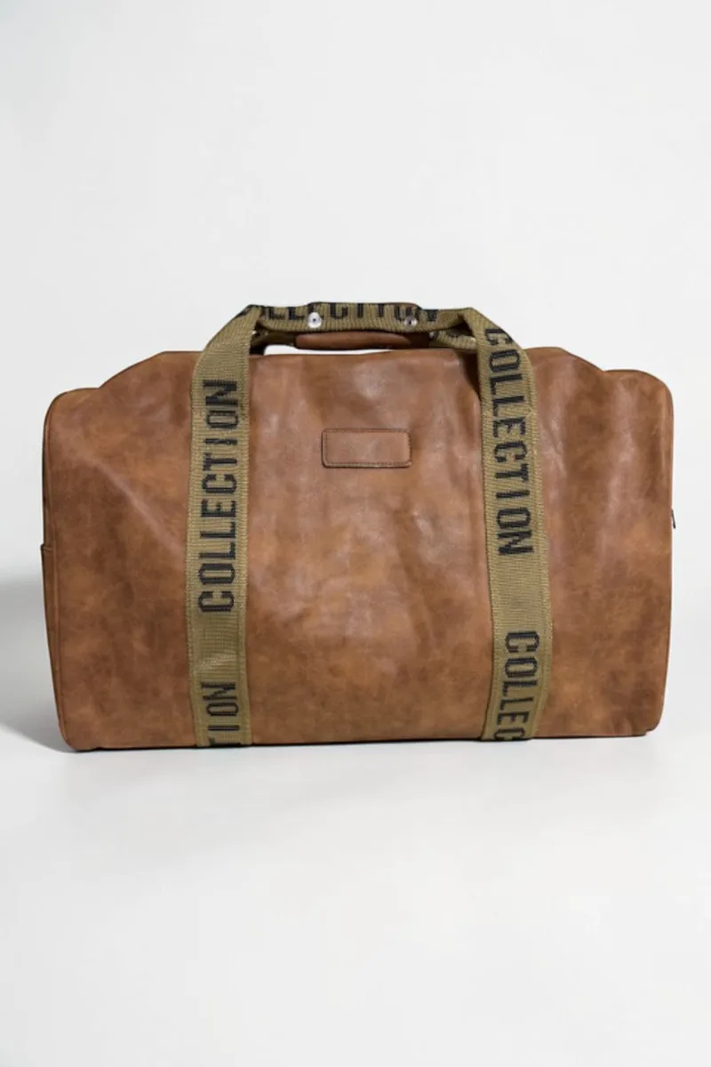 ΜΕΓΑΛΗ ΤΣΑΝΤΑ ΤΑΞΙΔΙΟΥ DUFFLE BAG ΚΑΦΕ