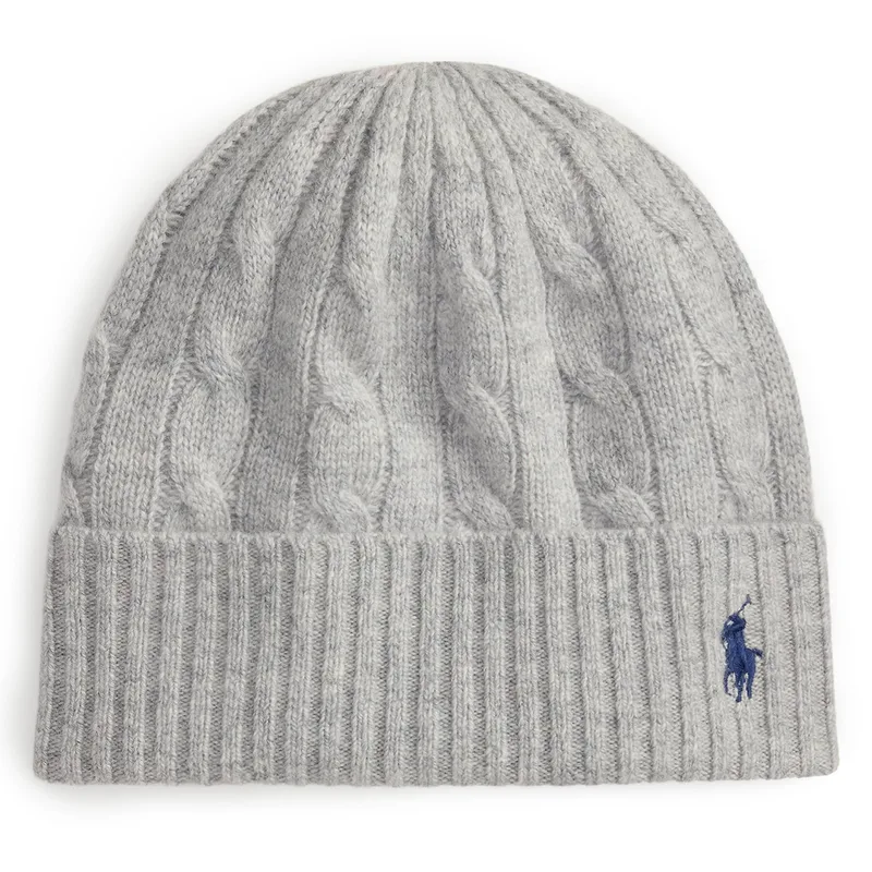 Σκούφος Polo Ralph Lauren 455981442002 Γκρι
