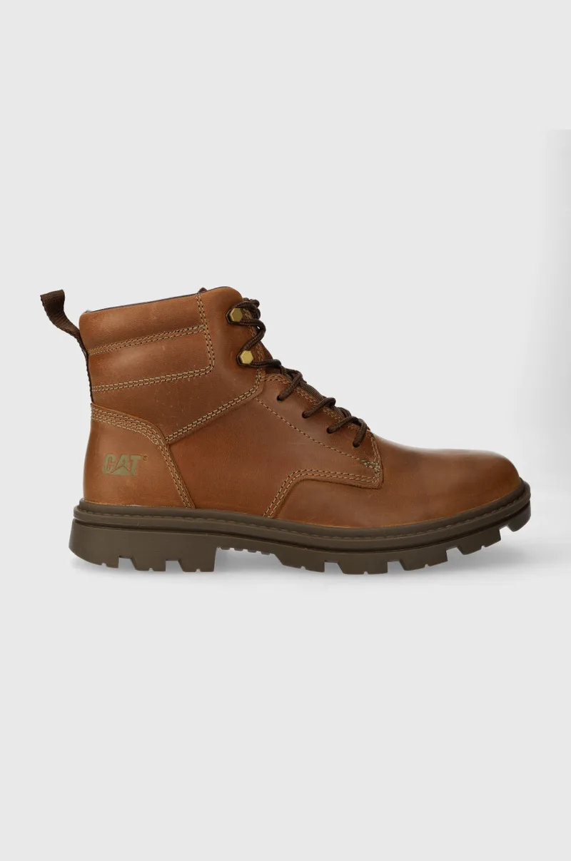 Δερμάτινα παπούτσια CAT Footwear PRACTITIONER MID
