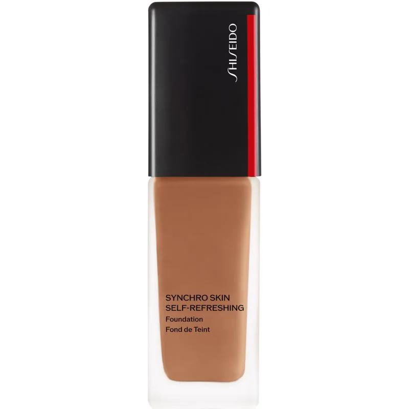 Shiseido Synchro Skin Self-Refreshing Foundation Advanced μακράς διαρκείας μεικ απ SPF 30 απόχρωση 510 Suede 30 ml