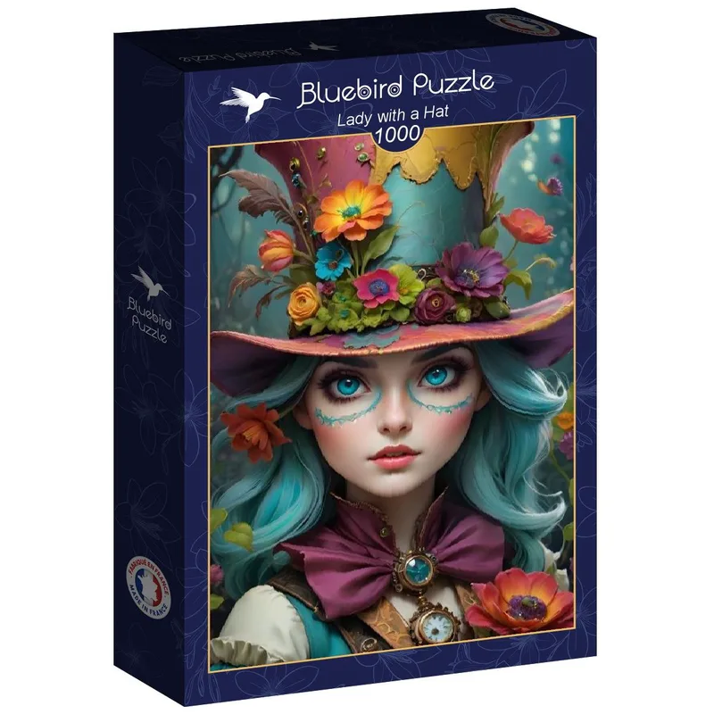 Αlipson Ρuzzle: Lady with a Hat (1000 τμχ. - 69 x 48 cm)