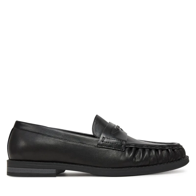 Μοκασίνια Guess FMJOSA LEA14 Μαύρο