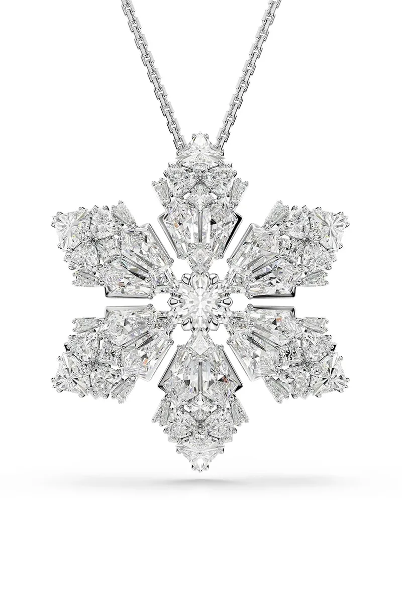 Swarovski κολιέ με κρεμαστό γυναικείο ζιργκόν IDYLLIA