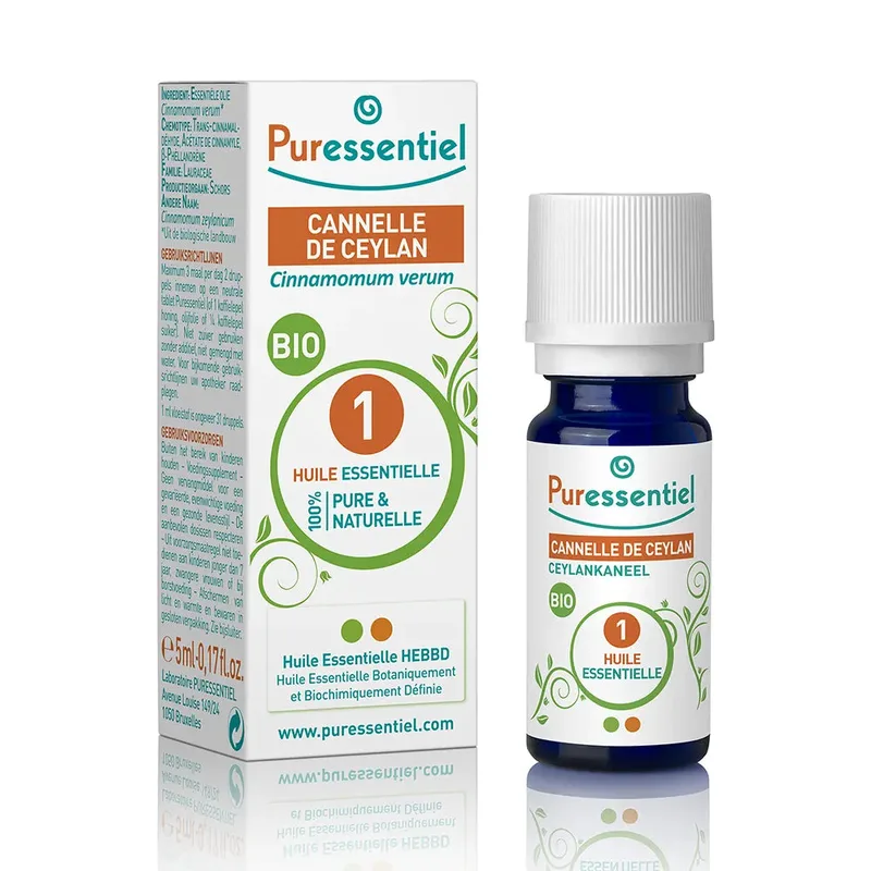 Essential oils Puressentiel Organic Ceylon Cinnamon 5mg
