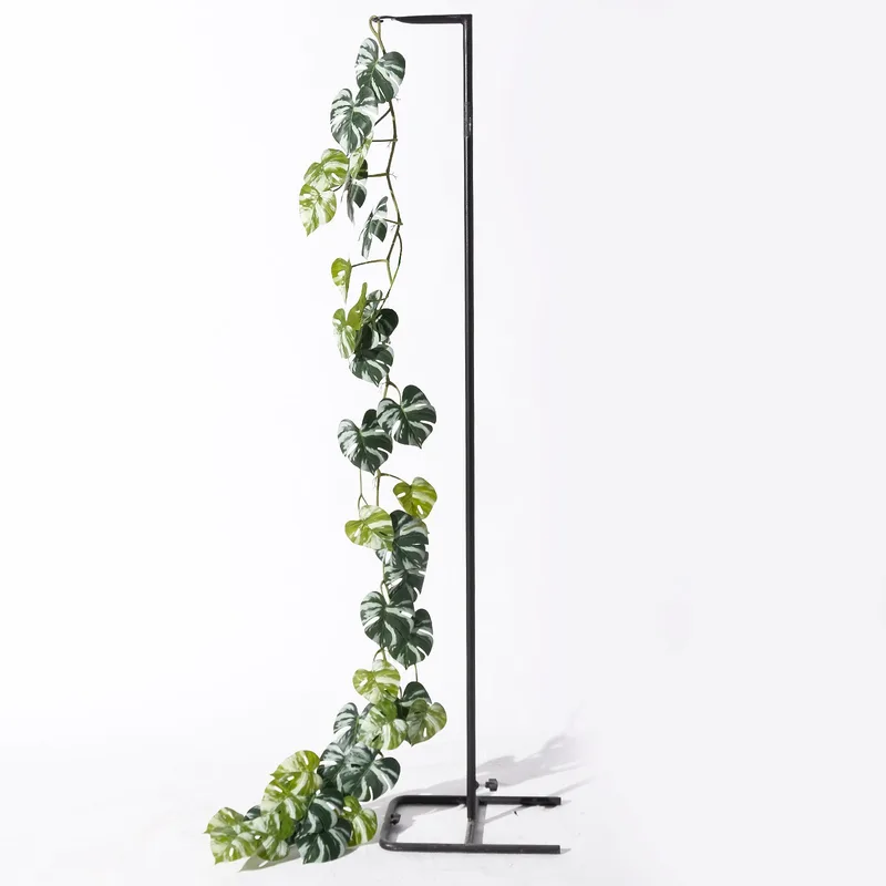 Supergreens Τεχνητή Γιρλάντα Μονστέρα Albo Variegata Πράσινη 170 εκ.