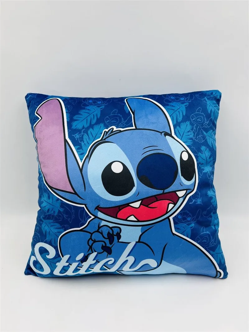 Διακοσμητικό Μαξιλάρι Velboa 38x38εκ. Disney Home Stitch 611 Dark Blue DimCol (Χρώμα: Μπλε, Ύφασμα: Velboa) - DimCol - 54461707016
