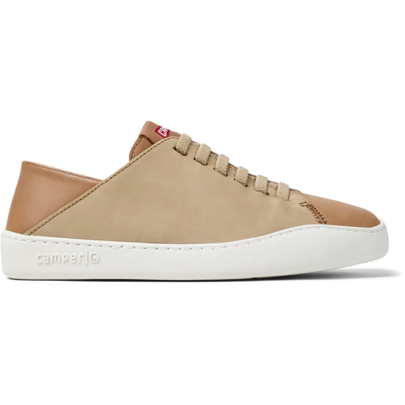 CAMPER Twins - Sneakers Για Γυναικεία - Nude,Μπεζ, Μέγεθος 39, Smooth leather