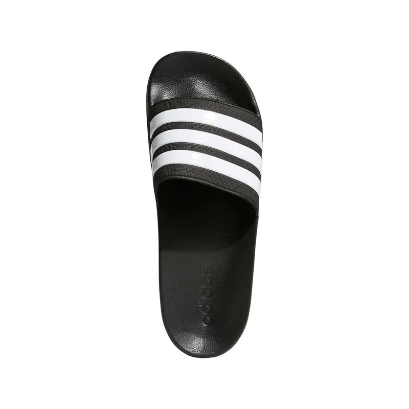 ADILETTE CLOUDFOAM SLIDES ΜΑΥΡΟ