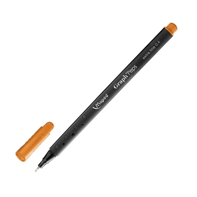 ΣΤΥΛΟ MAPED GRAPH'PEPS EXTRA FINE 169619 0,4MM LIGHT ORANGE