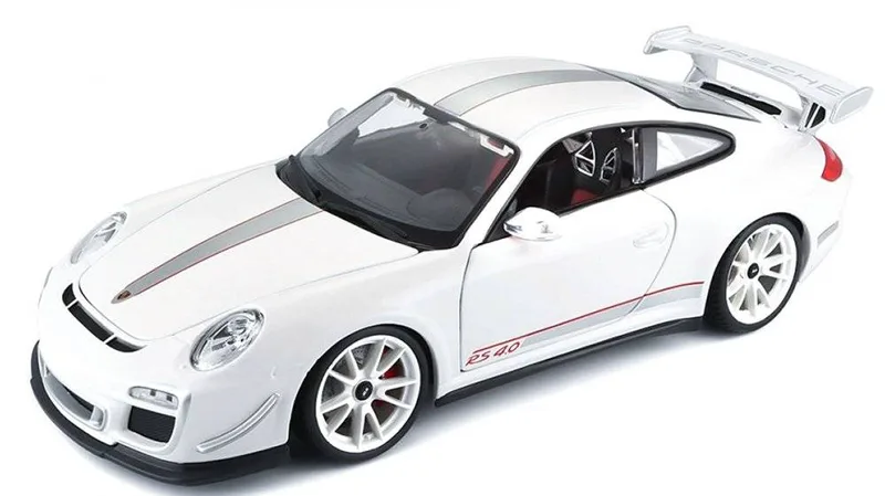 ΟΧΗΜΑ PORSCHE 911 GT3RS4.0 BBURAGO ΜΕΤΑΛΛΙΚΟ ΑΝΤΙΓΡΑΦΟ WHITE 1:18 (18/11036)