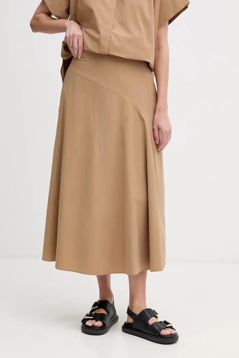 Weekend Max Mara φούστα βαμβακερή ZATTERA