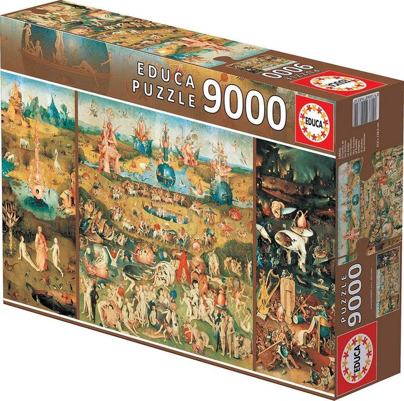 EDUCA PUZZLE THE GARDEN OF EARTHLY DELIGHTS 9000TMX (Π.014.831)