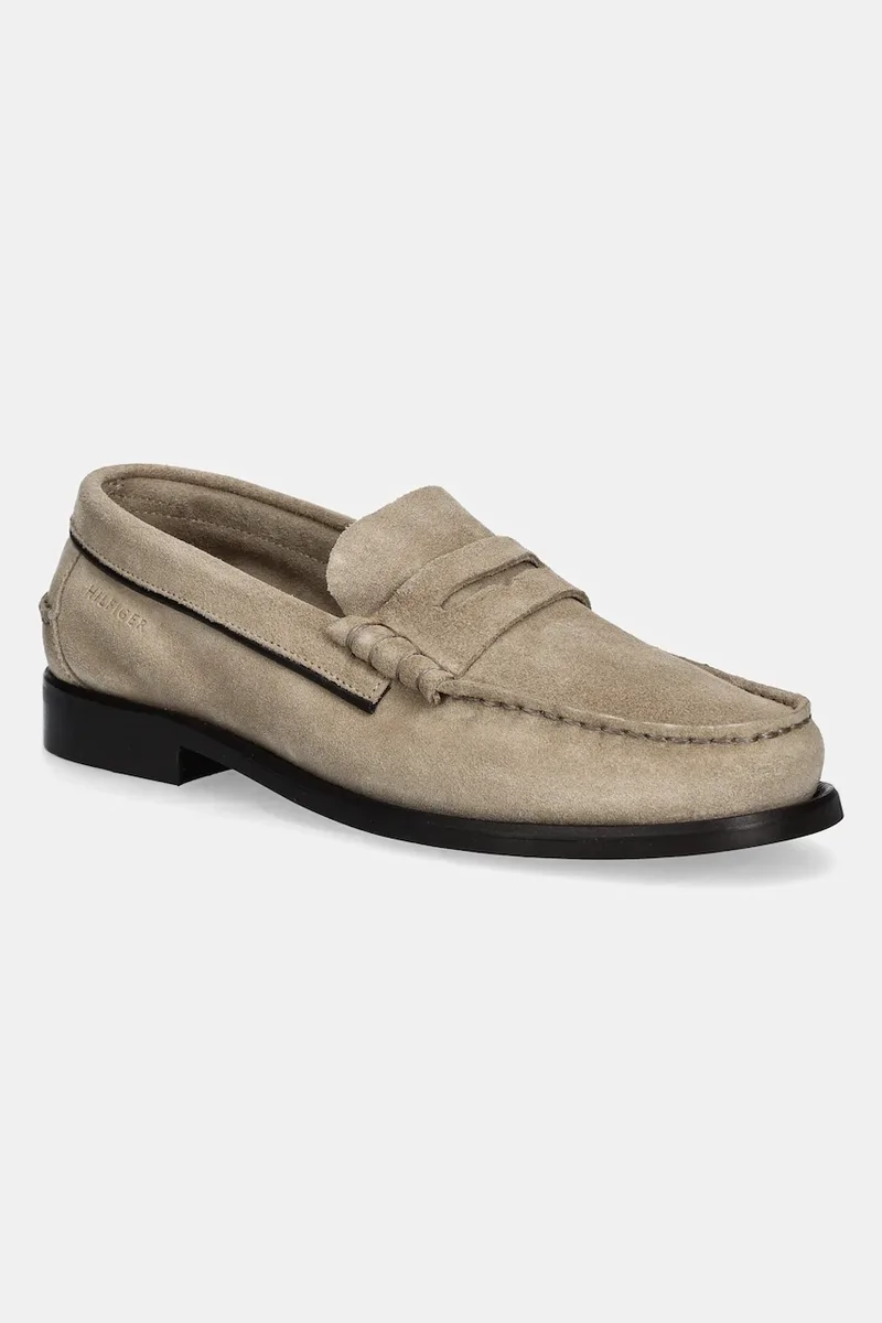 Μοκασίνια σουέτ Tommy Hilfiger CLASSIC HILFIGER SUEDE LOAFER